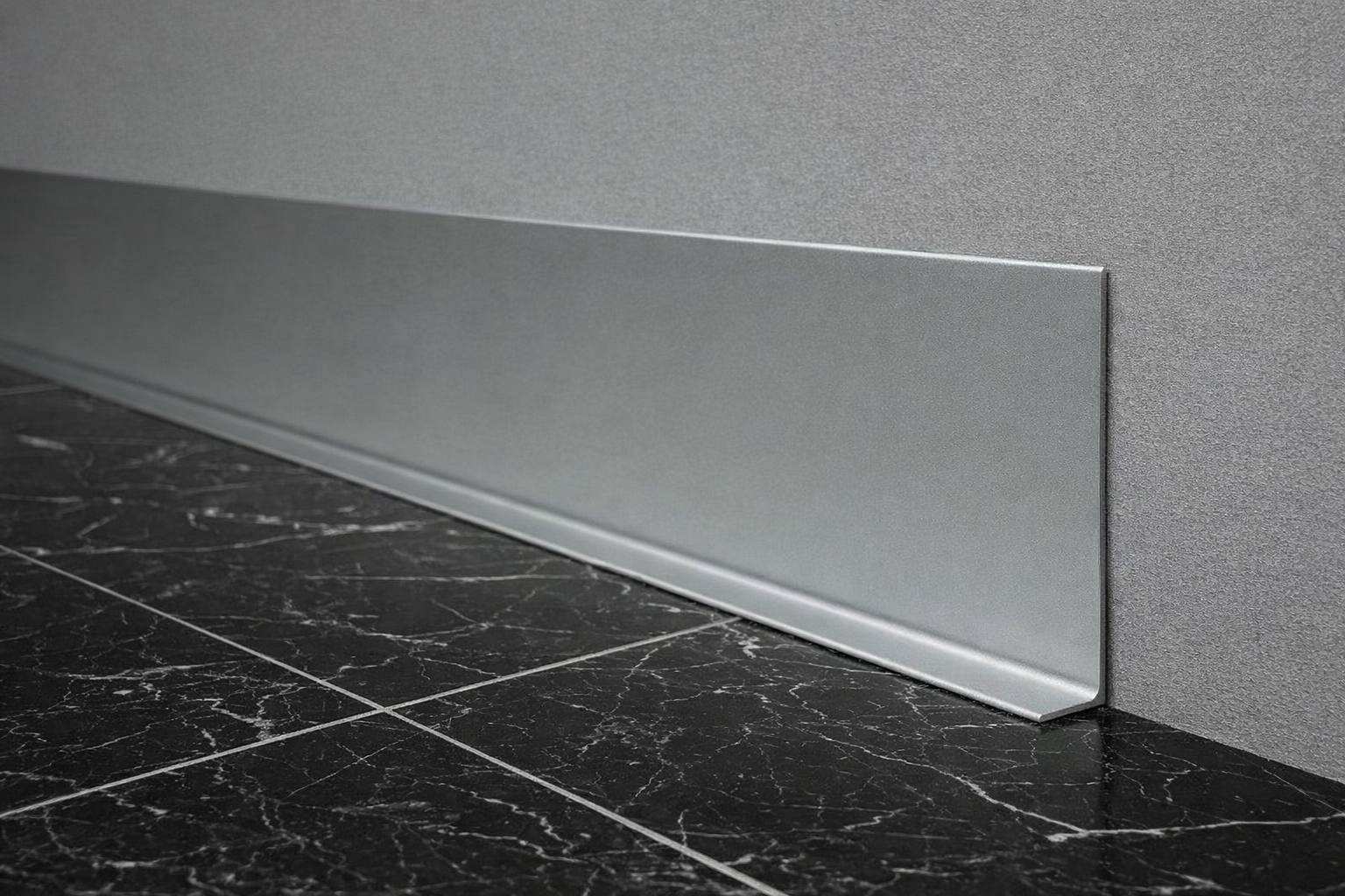 Алюминиевый плинтус Fezard ALP-L70x14