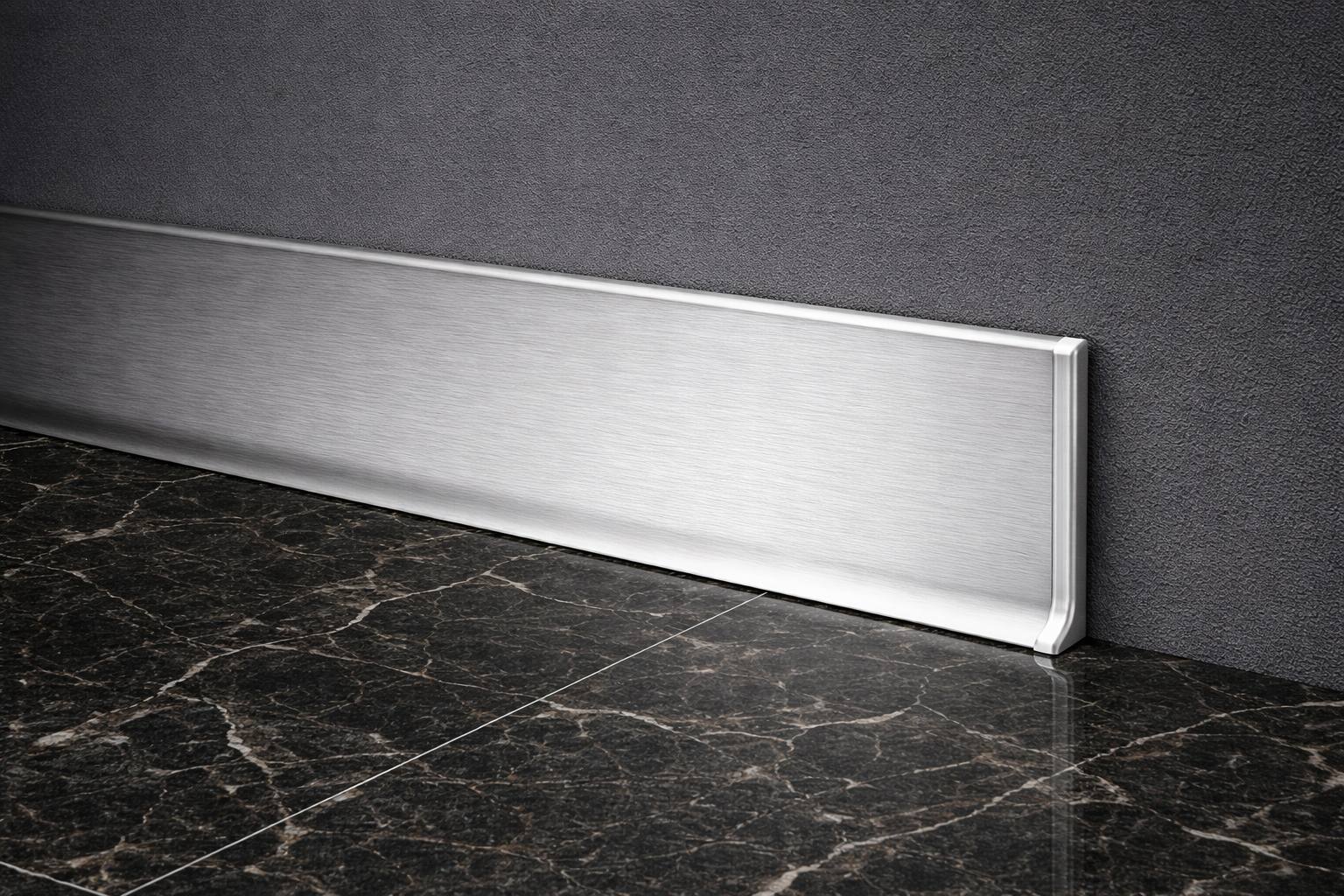 Плинтусы из нержавейки Fezard NS-PL 40-200 мм