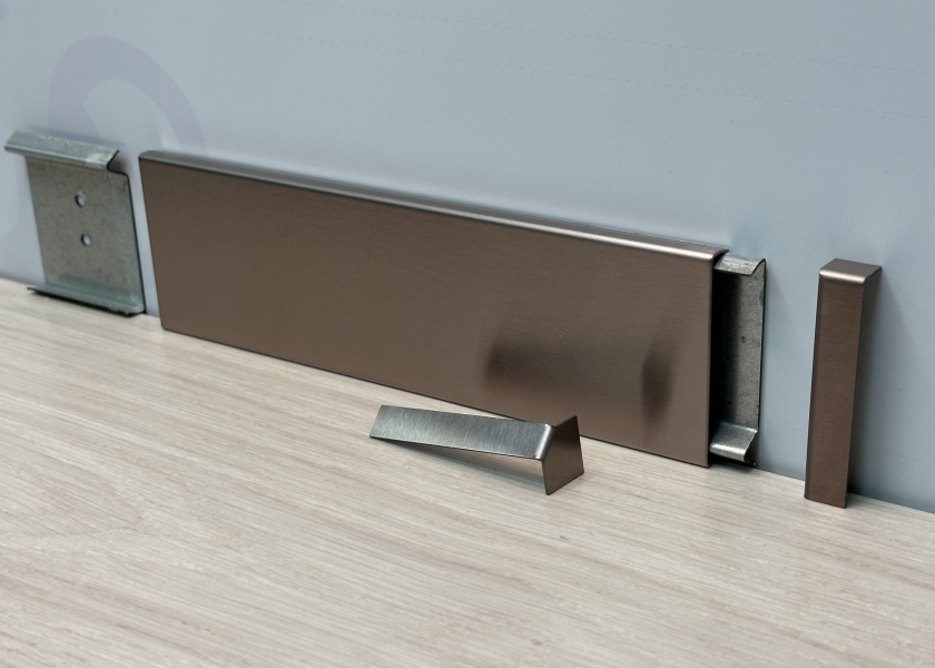 Плинтус из нержавейки Fezard NS-С