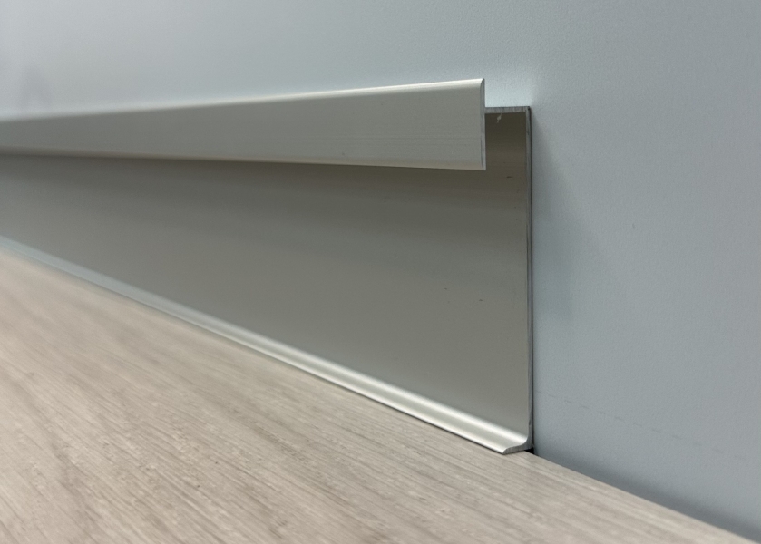 Алюминиевый скрытый плинтус Fezard ALP-GT60-10