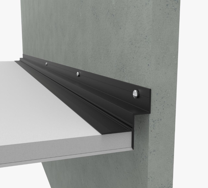 Плинтус скрытого монтажа потолочный Fezard ALP-PP12