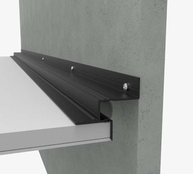 Плинтус скрытого монтажа потолочный Fezard ALP-PP43-LED