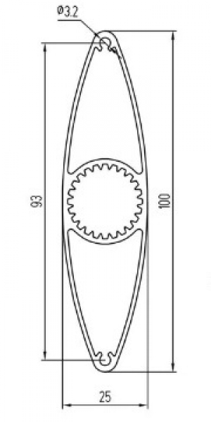 Ламель крыловидная Fezard LAM-K200
