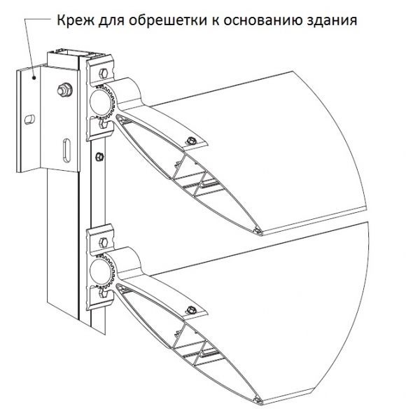 Ламель крыловидная Fezard LAM-K240
